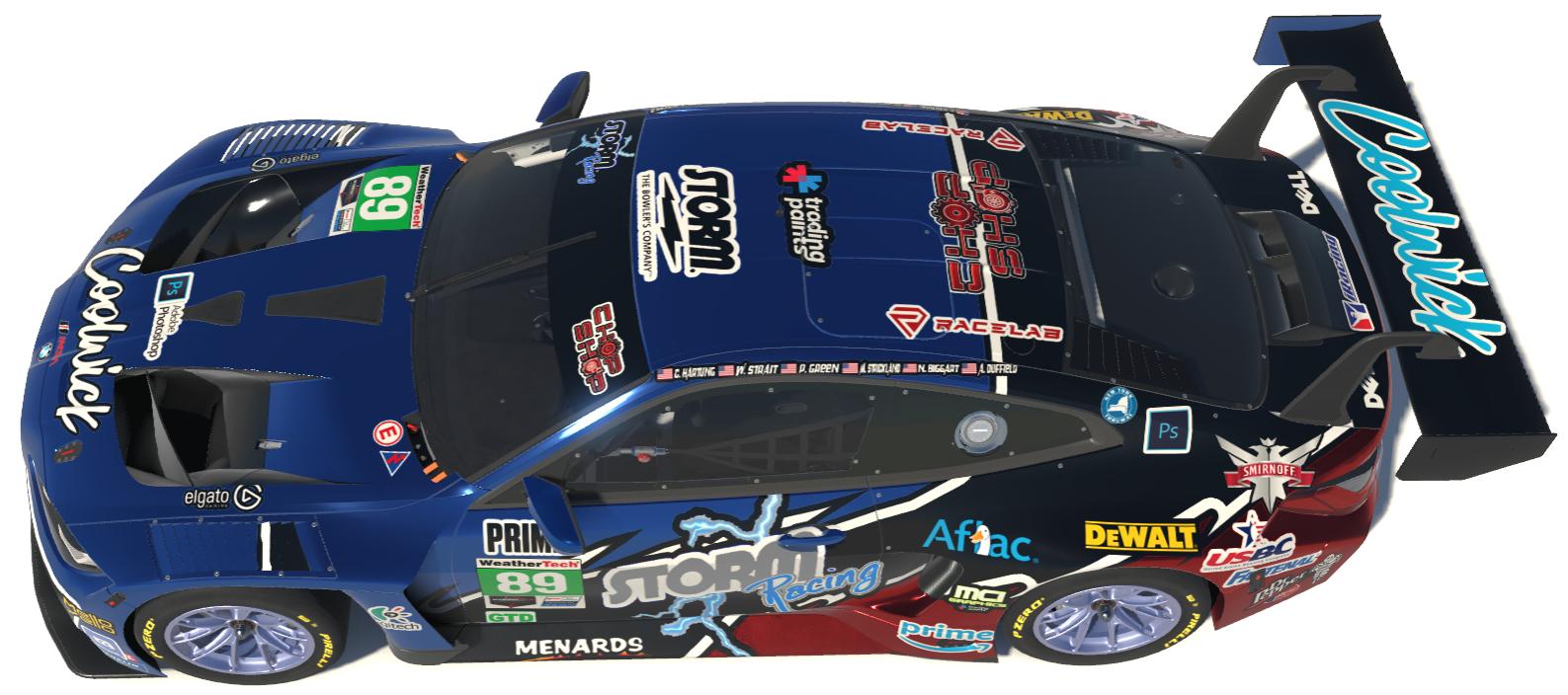 STORM Racing GT3 by Wesley Strait - Trading Paints