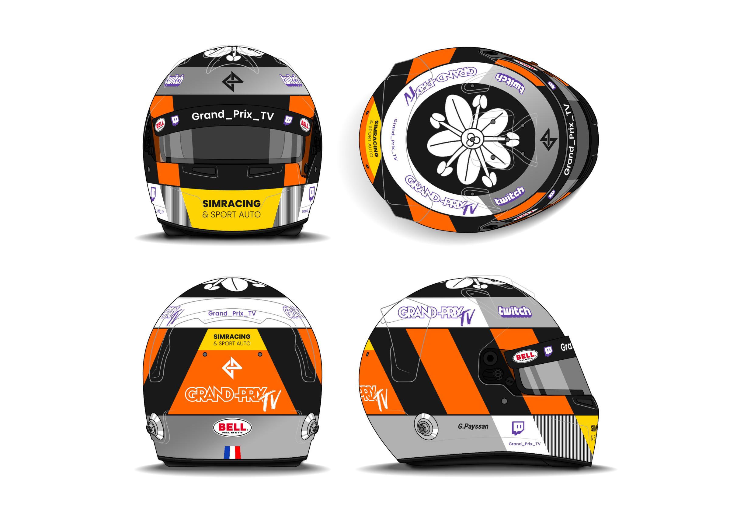 Preview of @grand_prix_1997 original design n°25 orange by Gaël Payssan