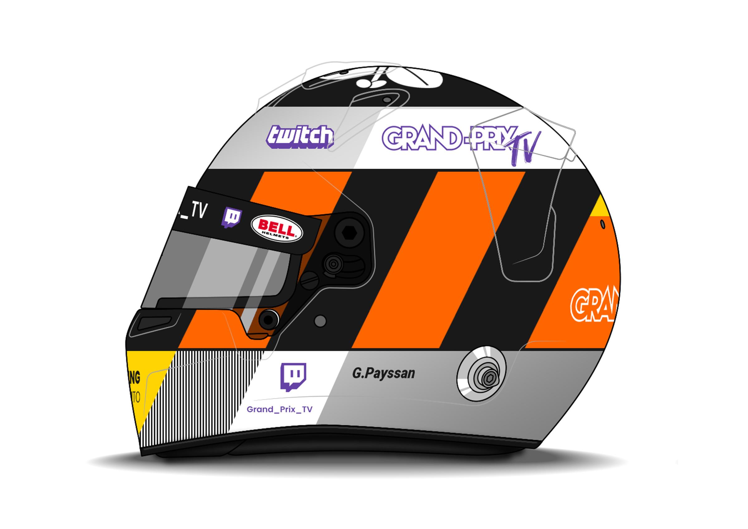 Preview of @grand_prix_1997 original design n°25 orange by Gaël Payssan