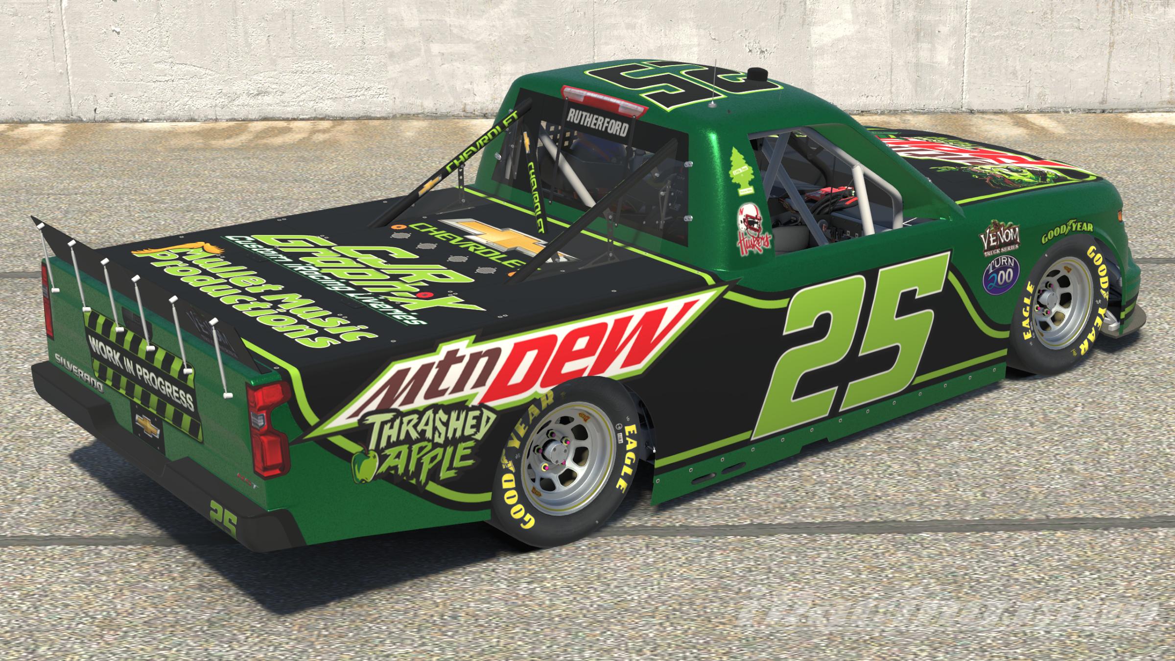Preview of Corey Mtn Dew Thrashed Apple Green Venom Season 7 #25 by Corey Rutherford