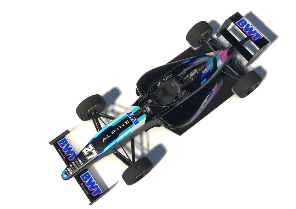 Preview of 2024 Alpine A524 Blue Launch for F4 by Paul R Chaloner