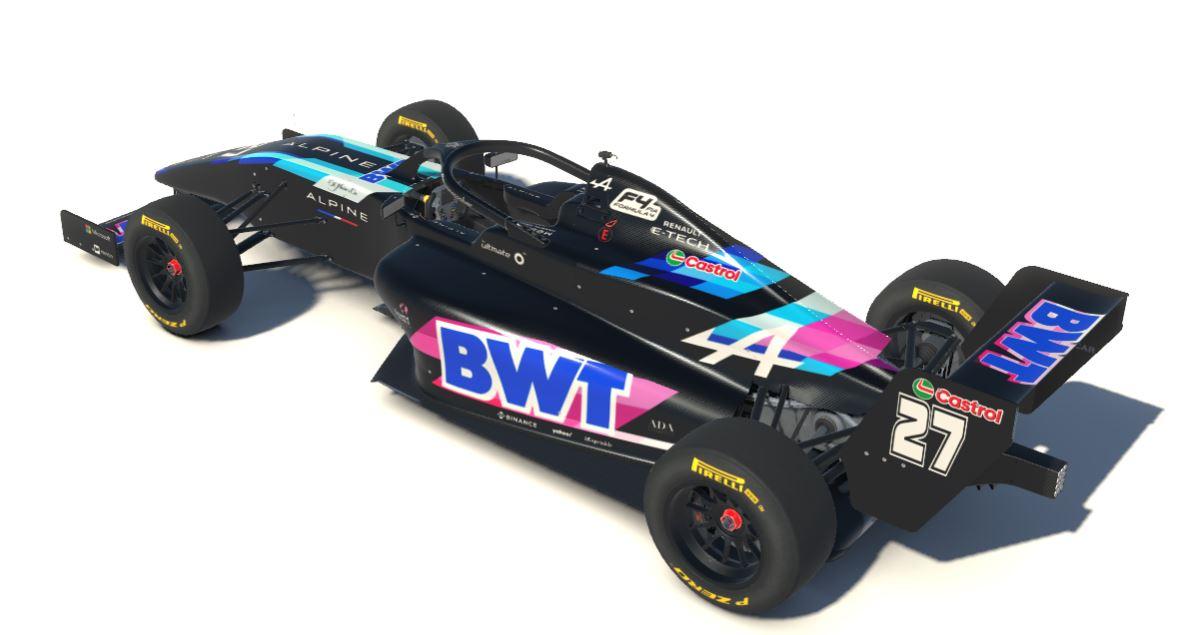 Preview of 2024 Alpine A524 Blue Launch for F4 by Paul R Chaloner