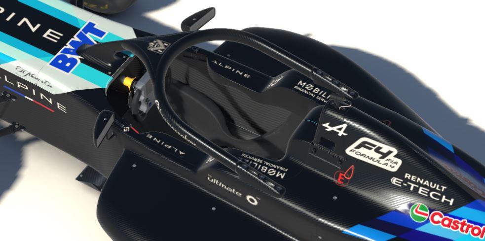 Preview of 2024 Alpine A524 Blue Launch for F4 by Paul R Chaloner