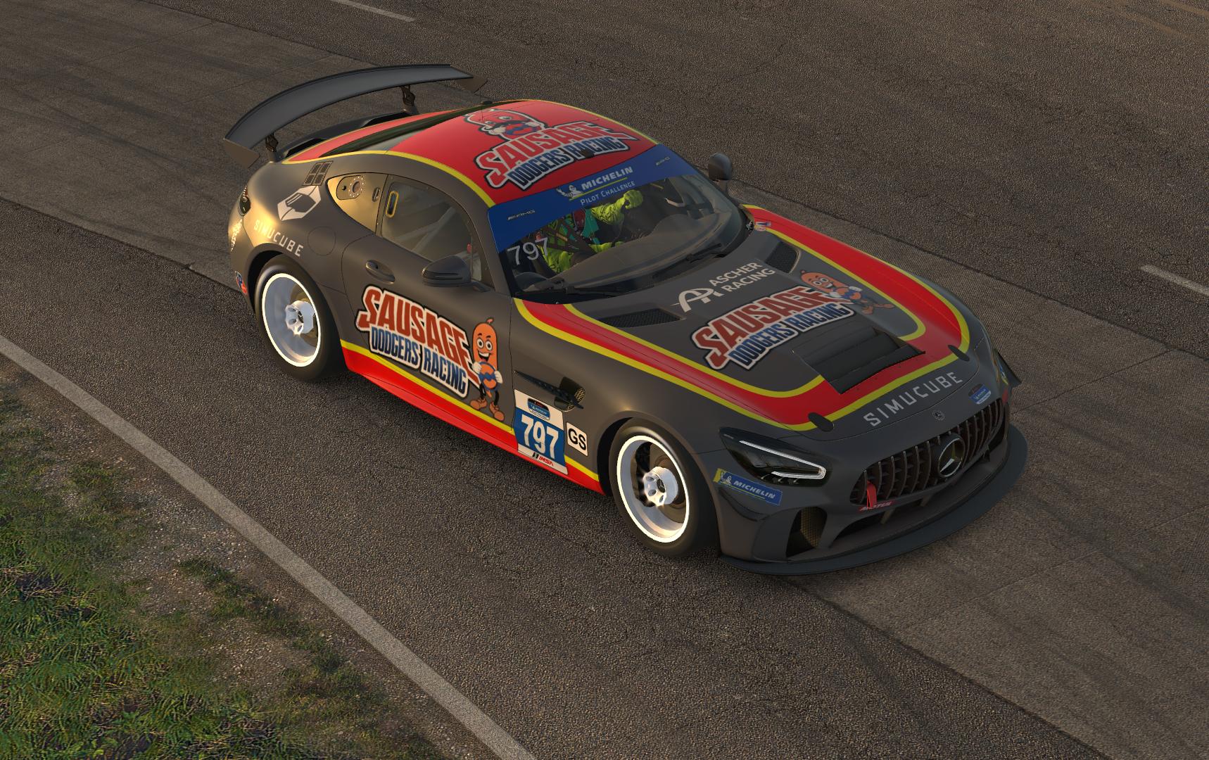 S.D.RACING GT4 MERC by Tim Williams5 - Trading Paints