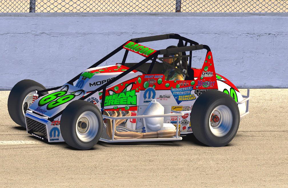 Preview of Brady Bacon USAC #69 by Rodney Evans