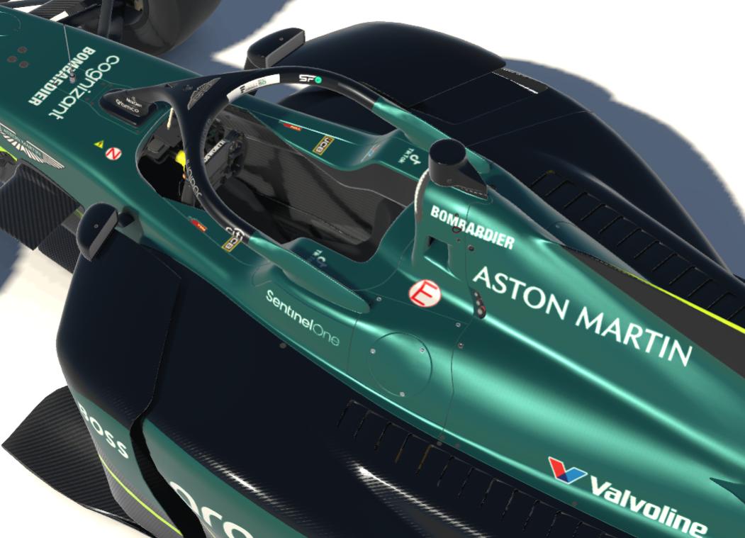 Preview of 2024 Aston Martin AMR24 for SF23 by Paul R Chaloner
