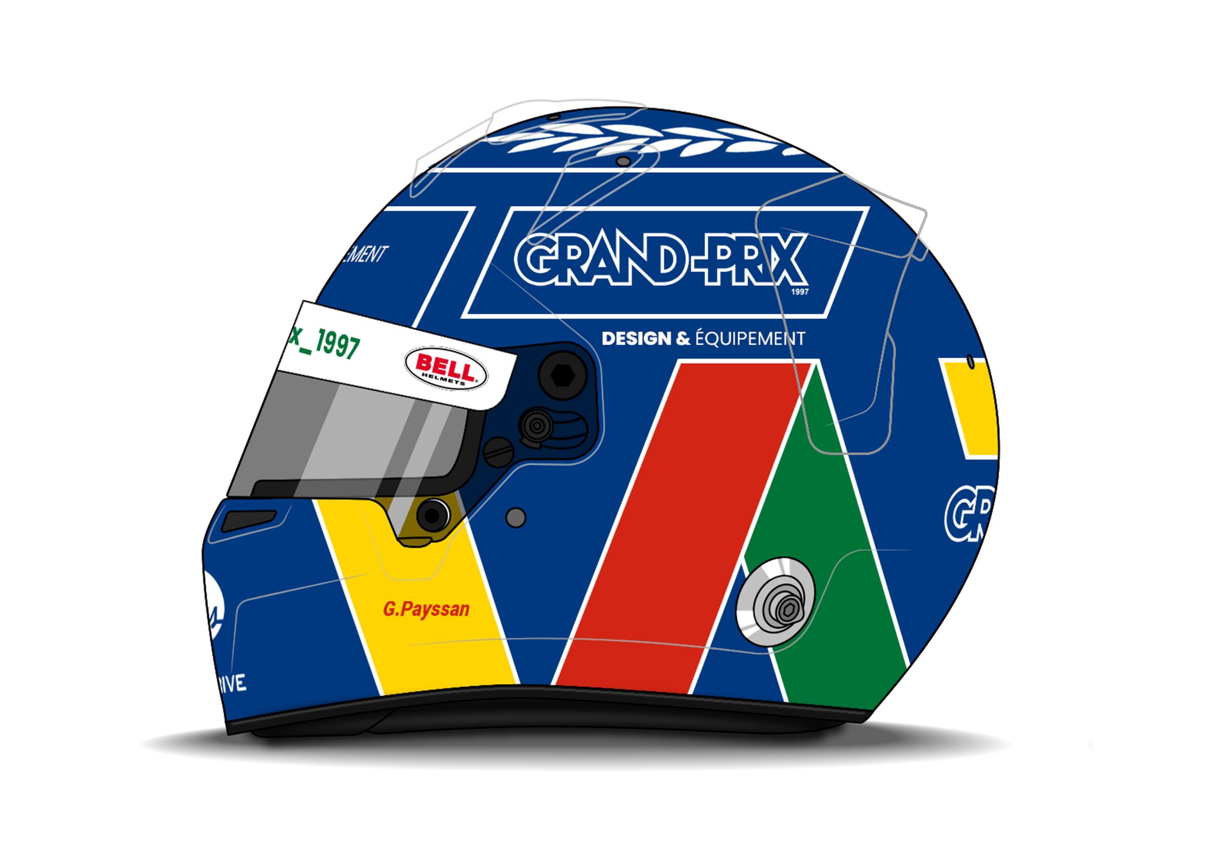 Preview of @grand_prix_1997 custom design n°22 Arlequin blue by Ga&euml;l Payssan