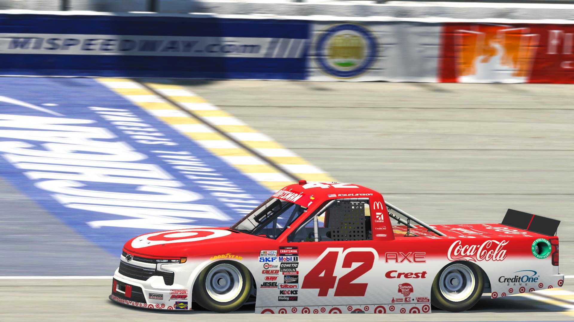 Preview of Kyle Larson Target Custom Number by William Smith21