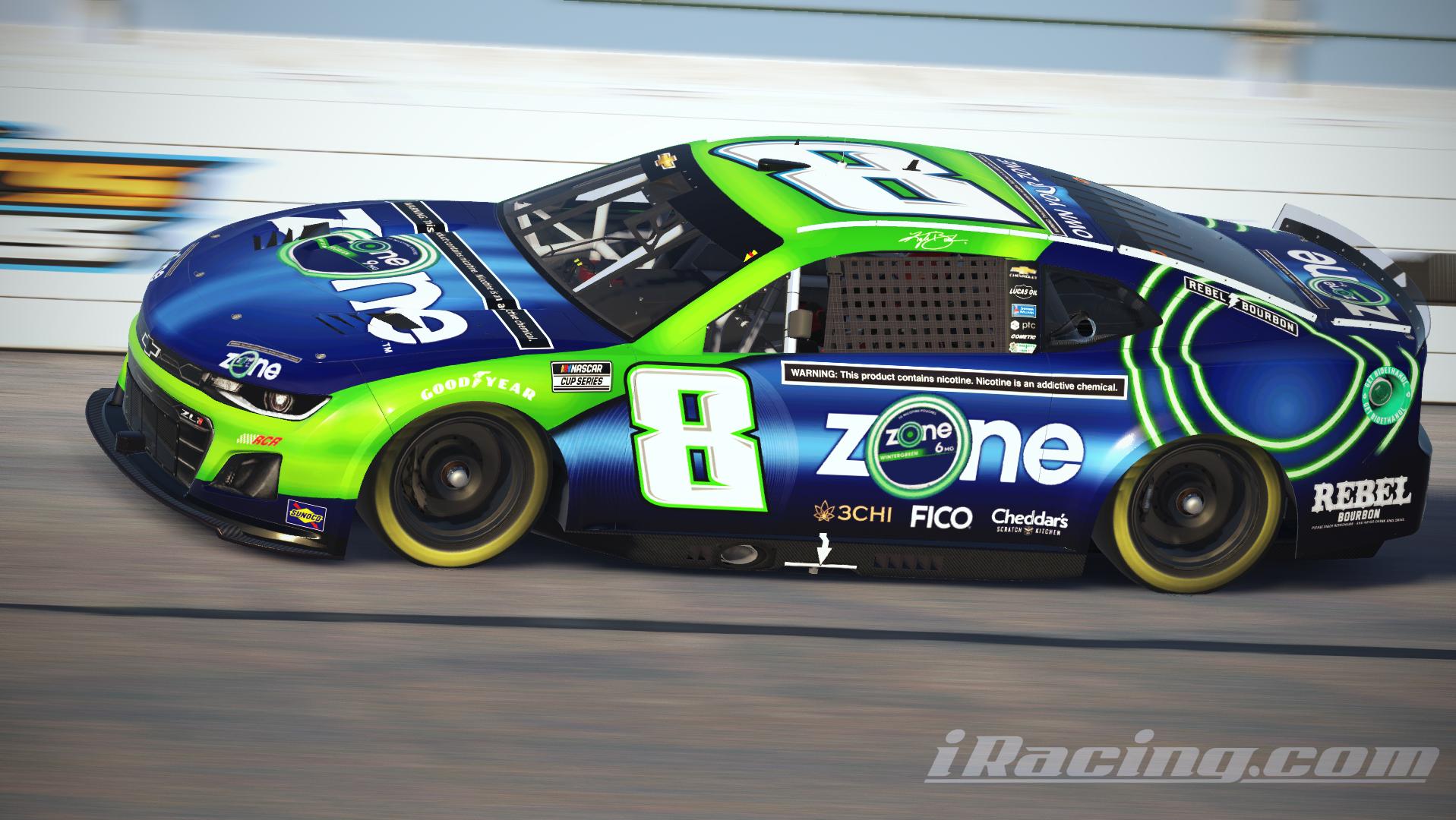 Preview of Kyle Busch 2024 Zone Chevy (Custom #) by Gary P.