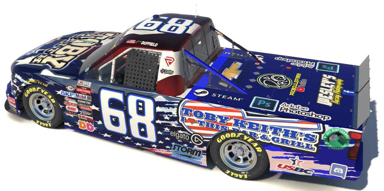 Preview of #68 Toby Keith Chevy Truck by Wesley Strait