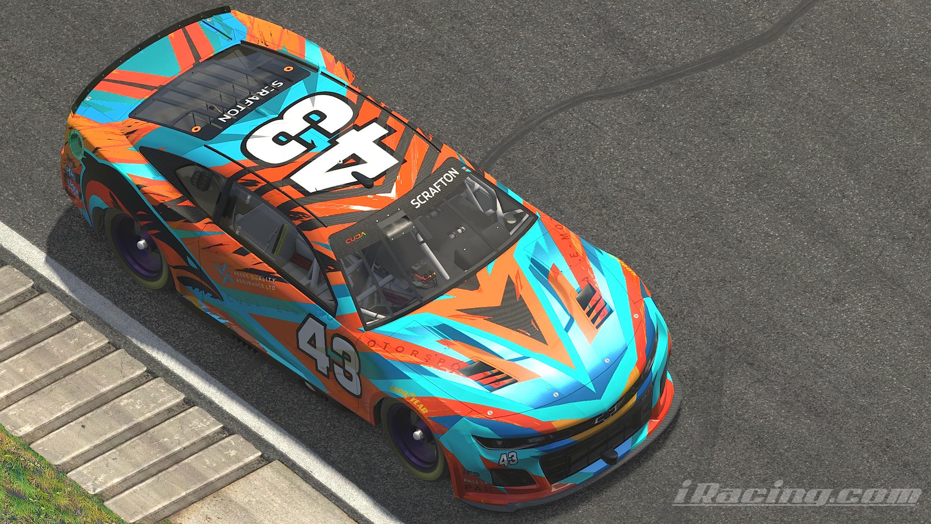 Preview of Cuda eMotorsport - Jamie Scrafton Daytona 500 SS Livery by Lewis Archer