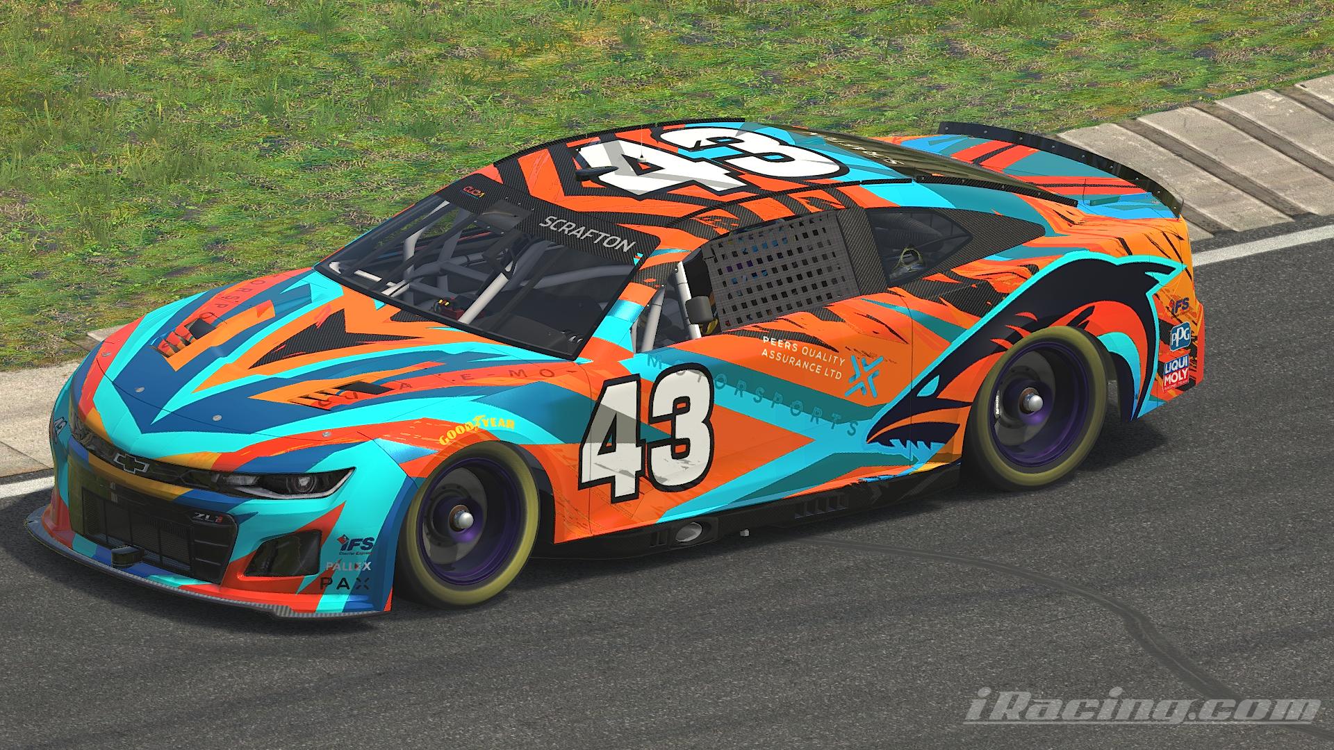 Preview of Cuda eMotorsport - Jamie Scrafton Daytona 500 SS Livery by Lewis Archer