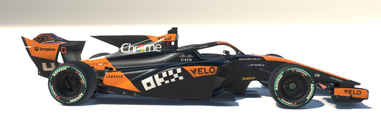 2024 McLaren MCL38 for sf23 by Paul R Chaloner - Trading Paints