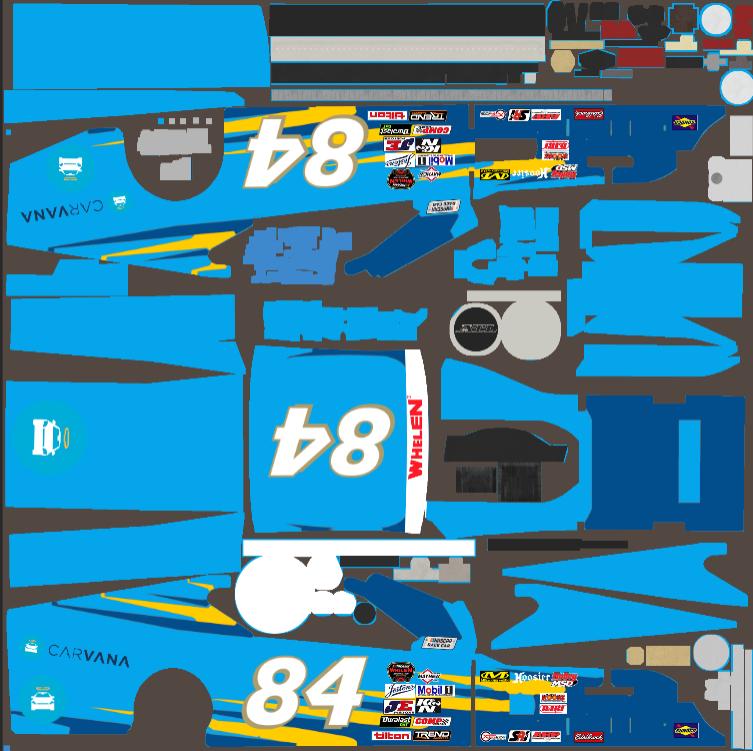 Preview of Jimmie Johnson Carvana SK Modified Paint by John Kierce