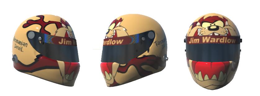 Preview of Tazman Helmet for Jim Wardlow by Marcellus Breuning