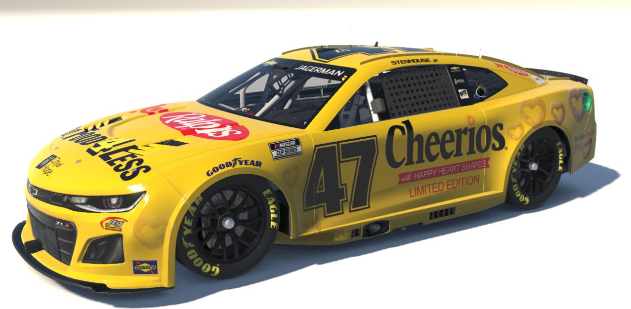 Cheerio Racing JTG Racing Cheerios Stenhouse by Jack J. - Trading Paints