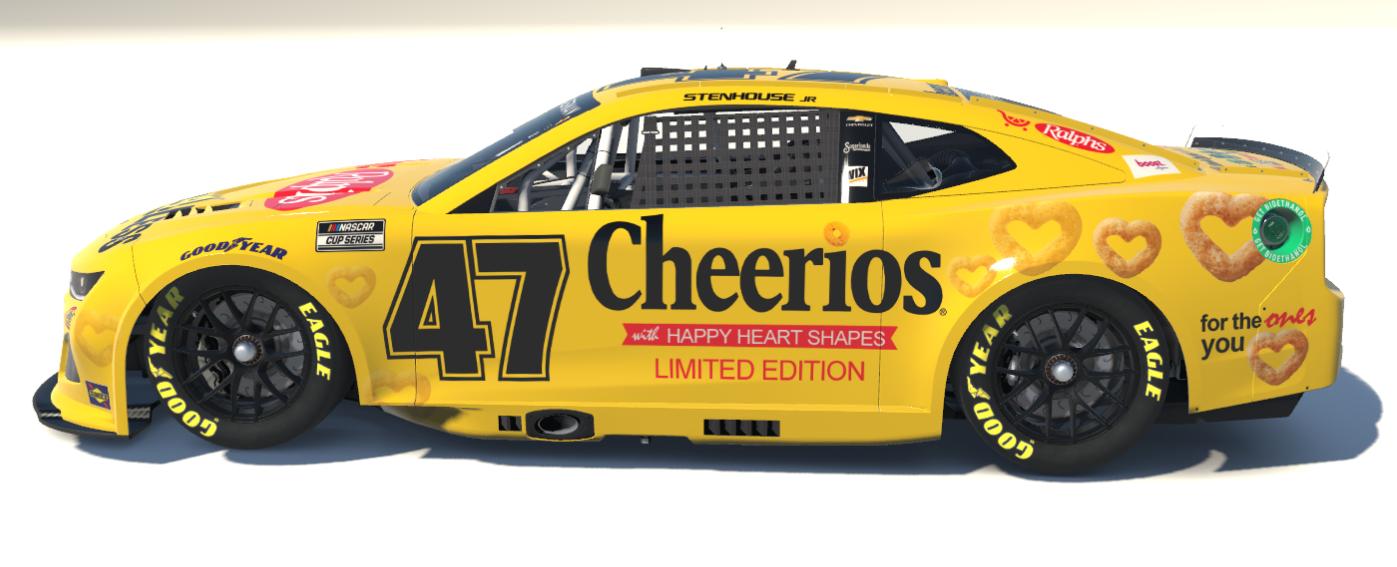 JTG Racing Cheerios Stenhouse by Jack J. - Trading Paints