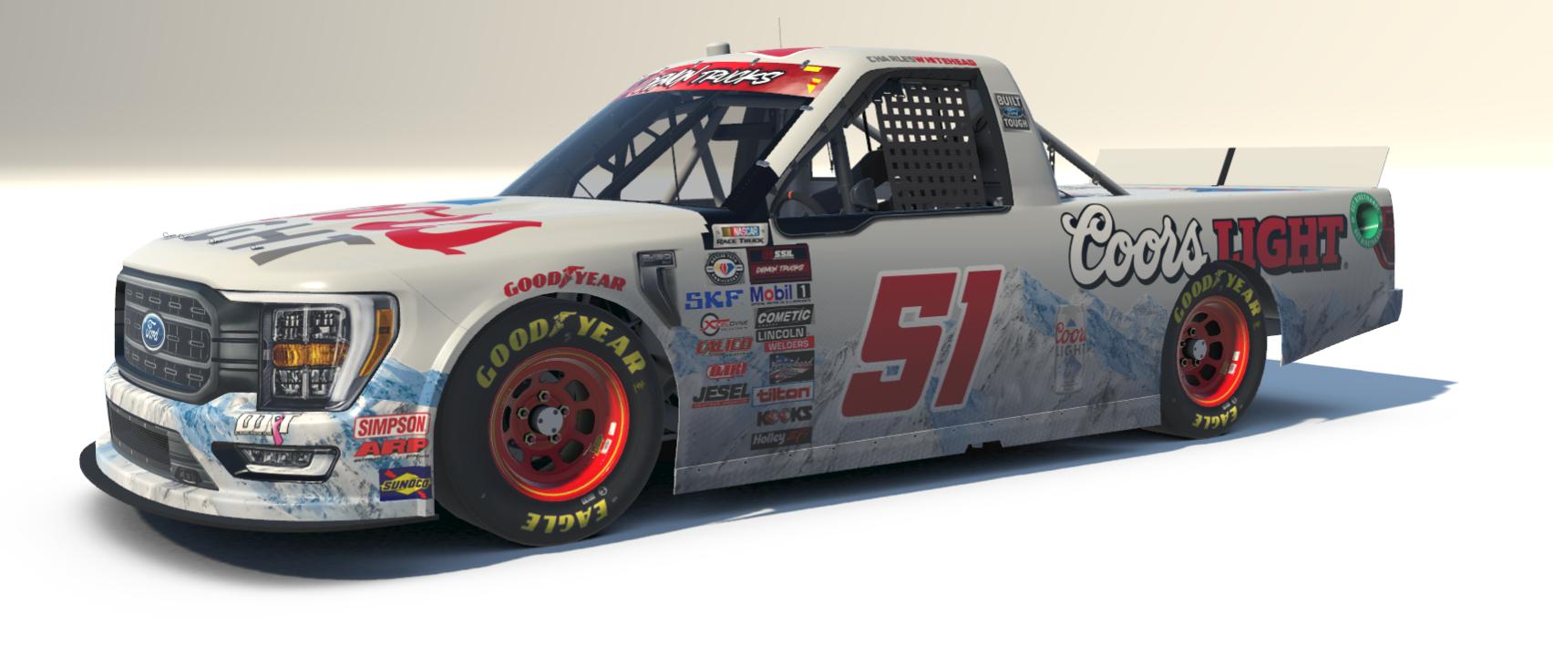 Preview of 51 Coors Light Rockies F 150 DEMON TRUCK SERIES TGA by Trey W.