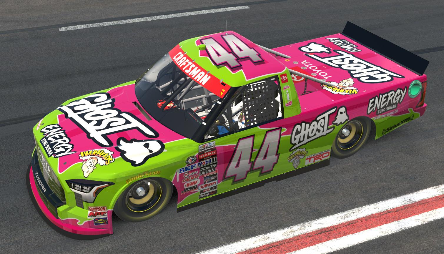 Preview of Toyota Tundra Truck Ghost Energy Sour Watermelon 2024 by Brian J Oshenska