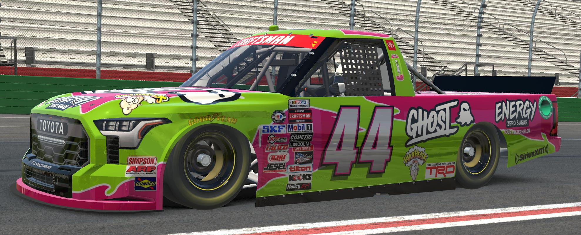 Preview of Toyota Tundra Truck Ghost Energy Sour Watermelon 2024 by Brian J Oshenska