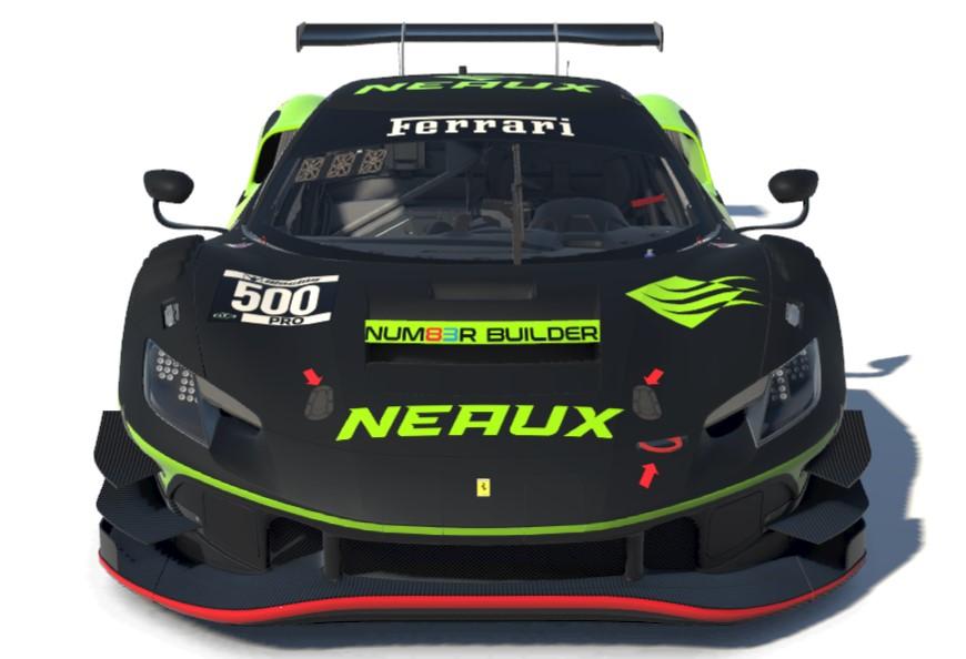 Preview of Neaux/Trading Paints/Paint Builder/Number Builder Livery by Drew Bennedick