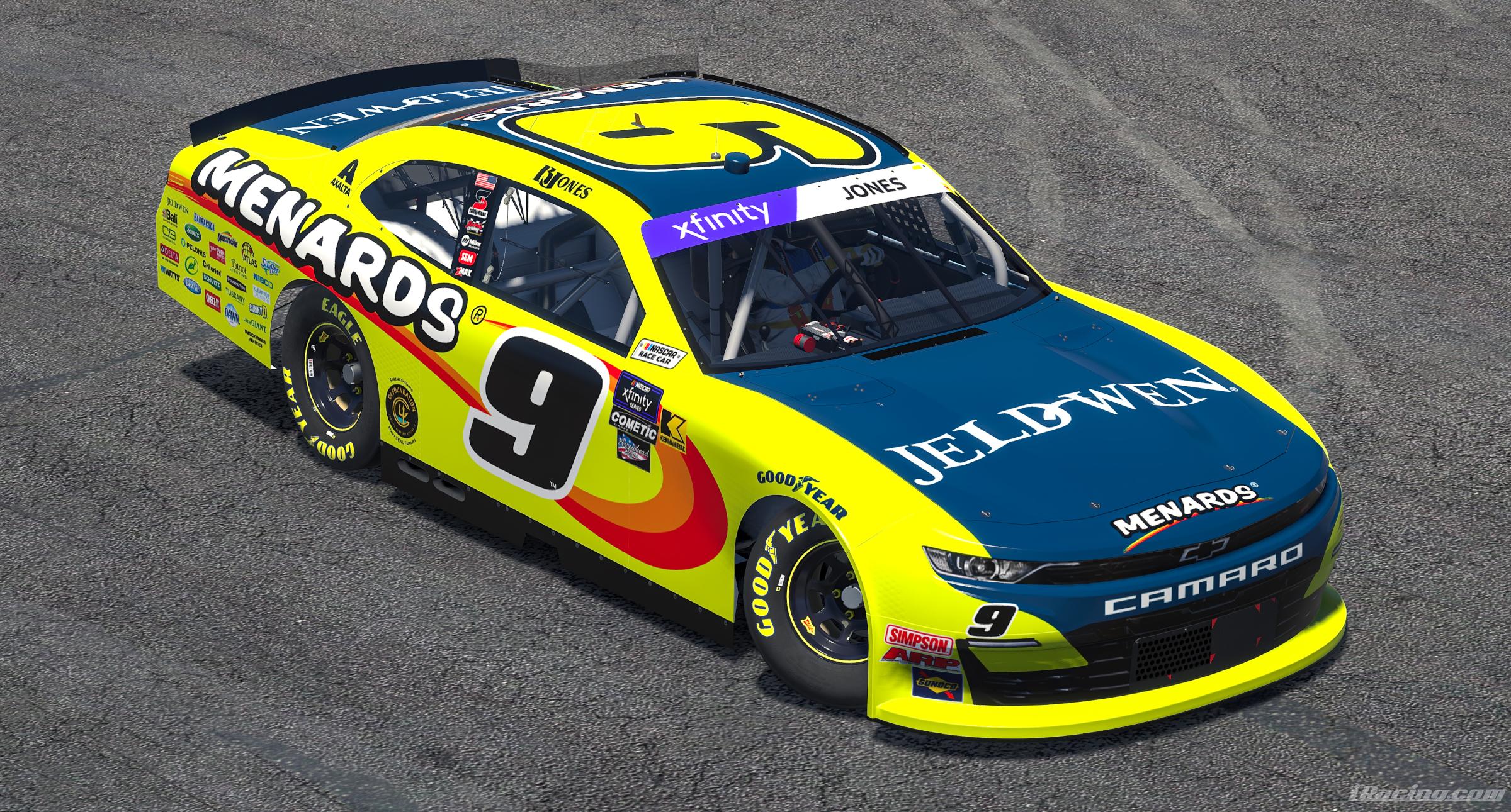 Preview of 2024 Brandon Jones Menards Jeld-Wen Camaro by Ryan A Williams