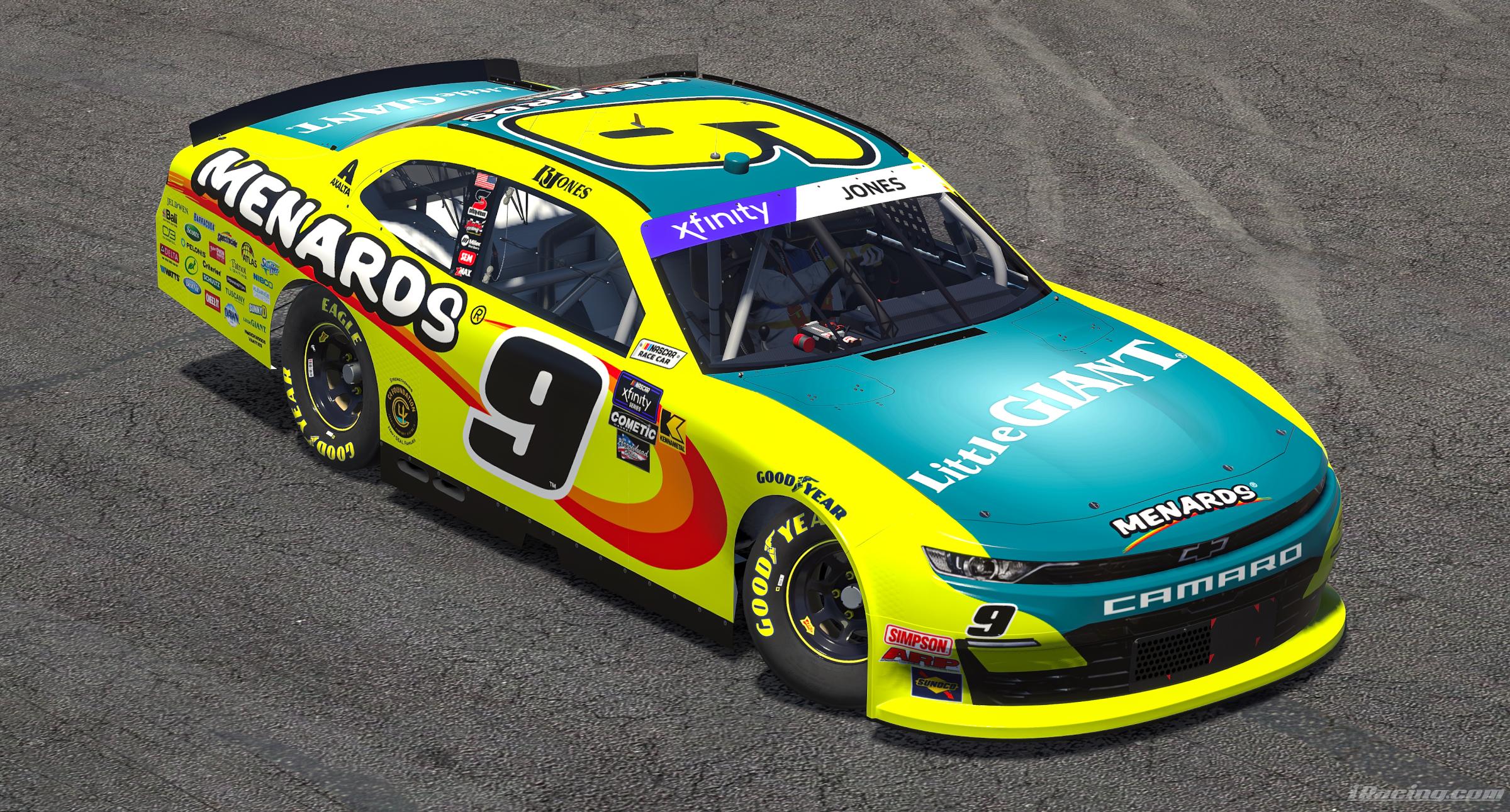 2024 Brandon Jones Menards Little Giant Camaro by Ryan A Williams