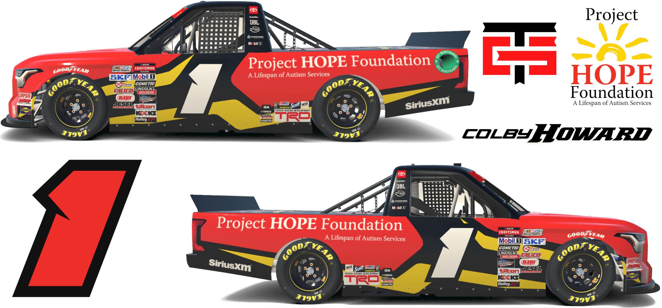 Colby Howard Racing Colby Howards 2024 Project Hope Foundation by Benjamin W. Rogers ...
