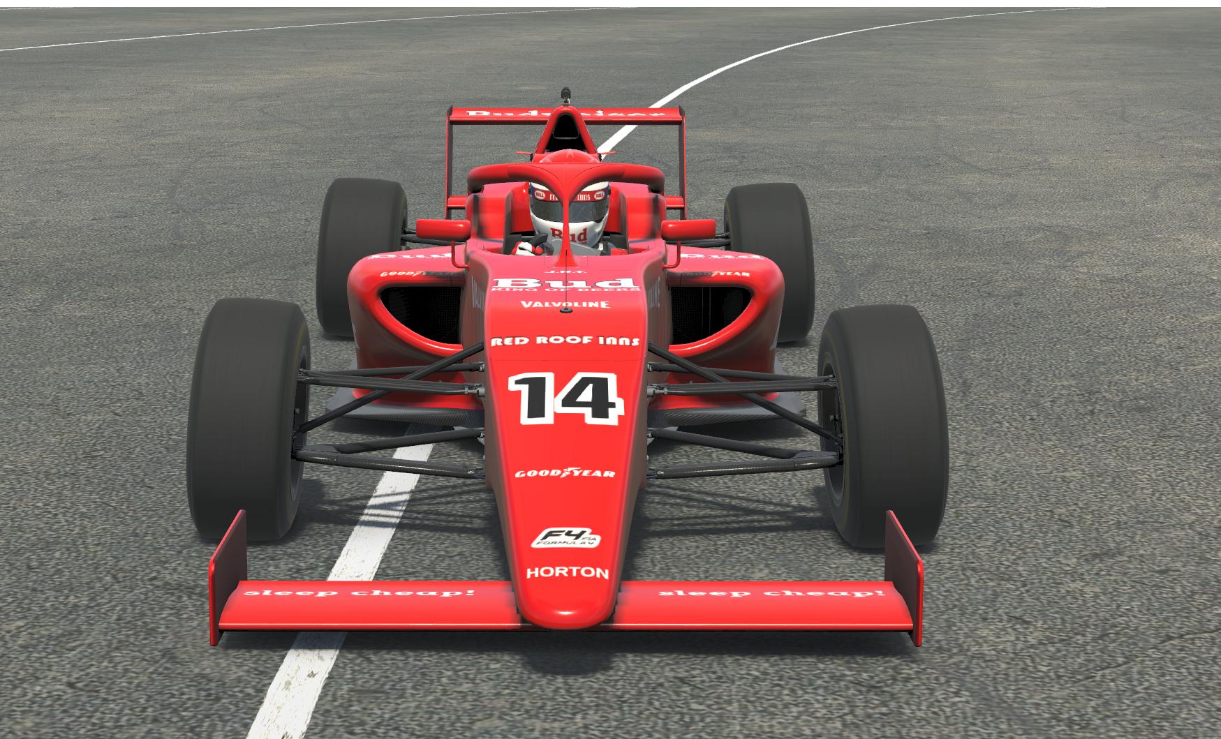 Budweiser F4 by Bruce Funderburg - Trading Paints
