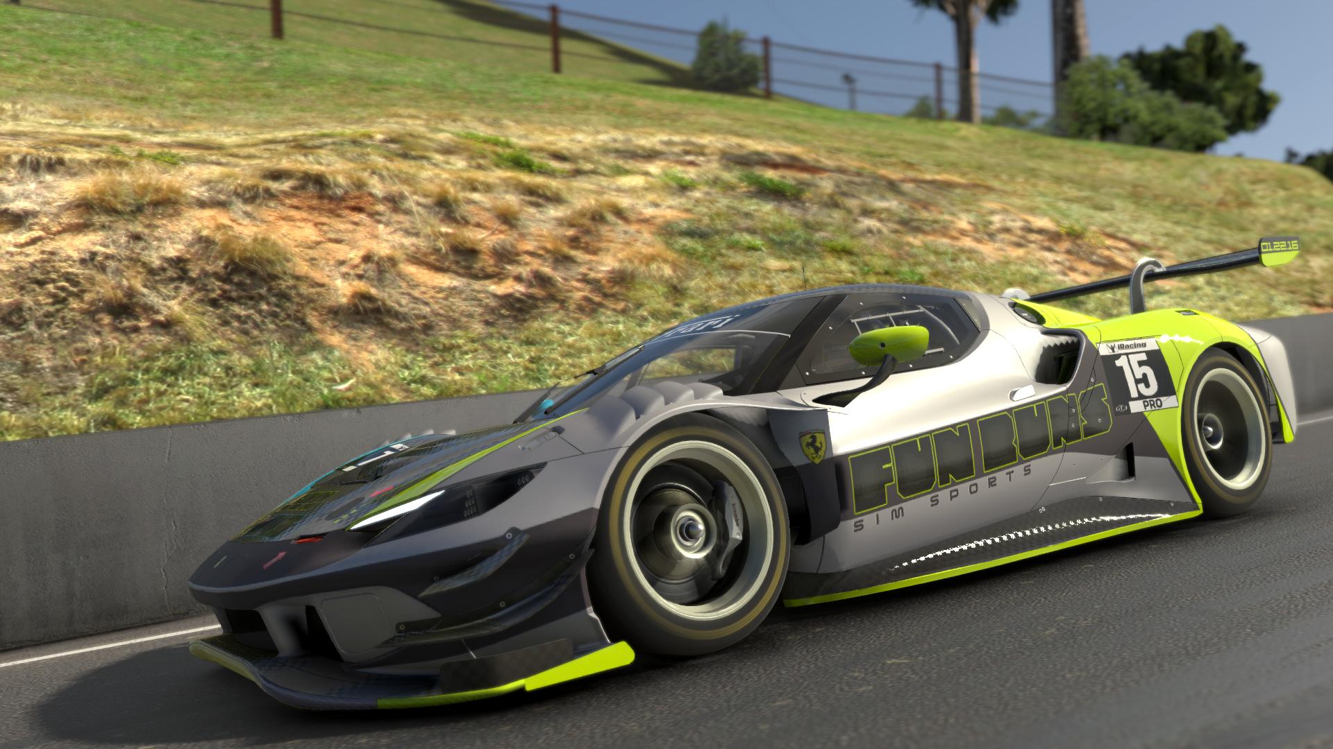 Fun's 296 Fun Runs - Ferrari 296 GT3 by David Thomas15 - Trading Paints