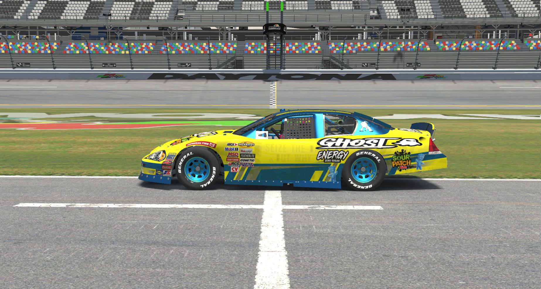 Preview of Ghost Energy Sour Patch Kids Blue Raspberry ARCA/Gen 4 No Number by Kasey Ellis