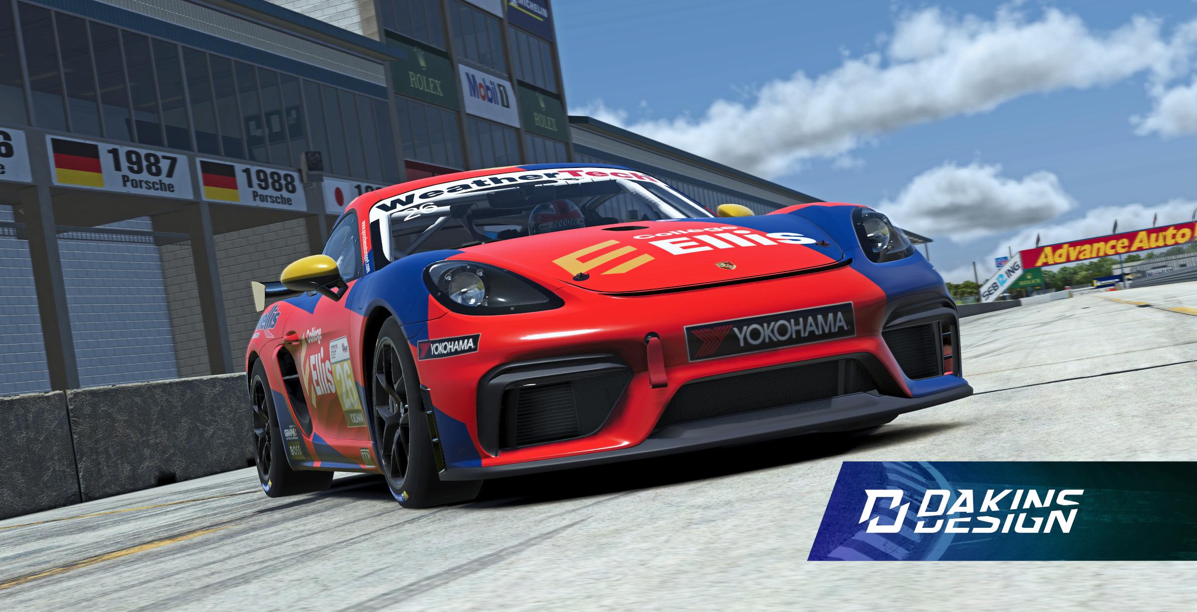 OFFICIAL Scalzo Autosport x Collège Ellis Porsche Sprint