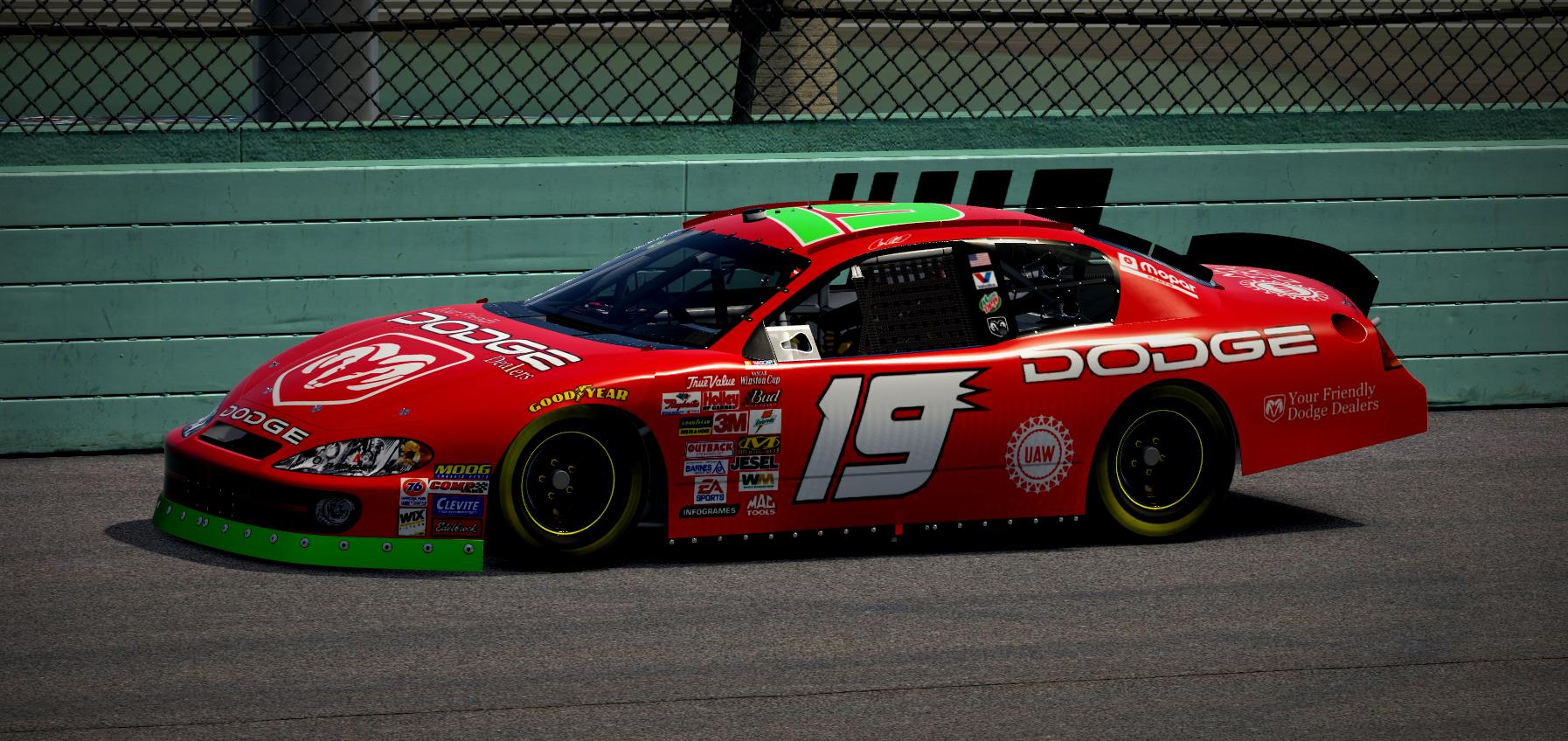Preview of Casey Atwood 2001 #19 Dodge Dealers Dodge Intrepid by Lane Sanders