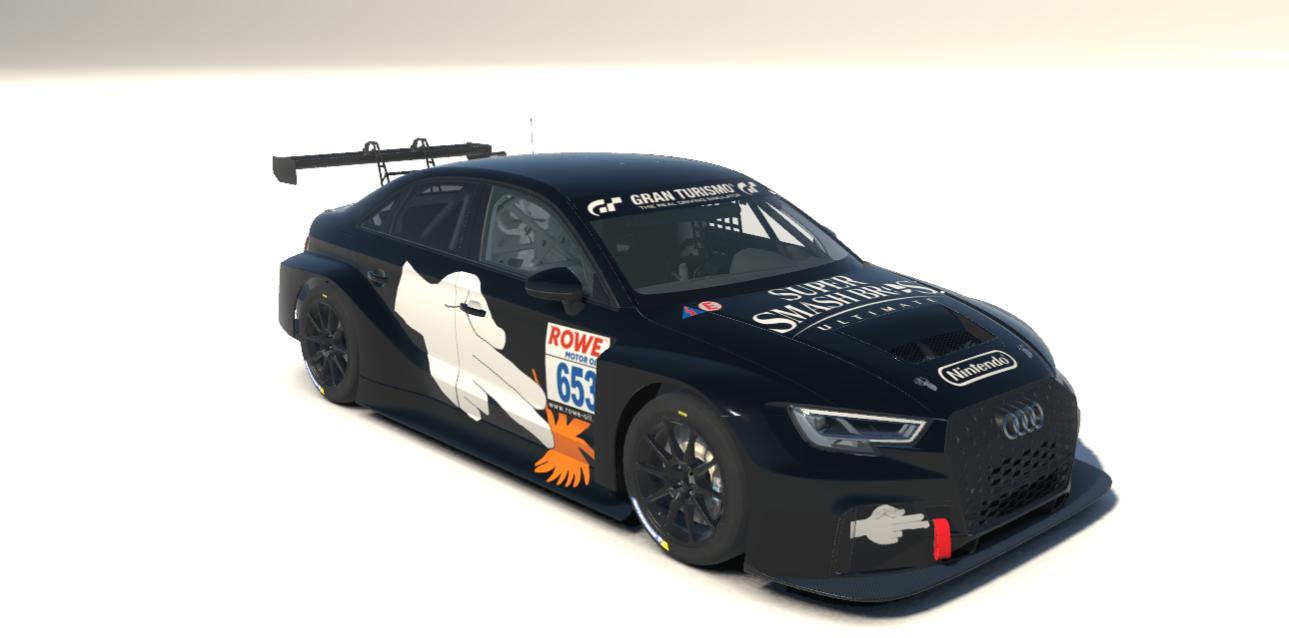 Preview of Audi RS3 LMS master hand/ crazy hand (PA weekly livery theme- villians) by James S