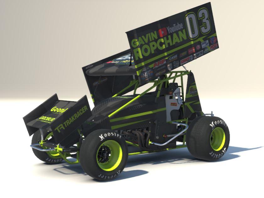 Loader Rupchan Gavin Ropchan 410 Sprint Car 2024 by Gavin Ropchan - Trading Paints