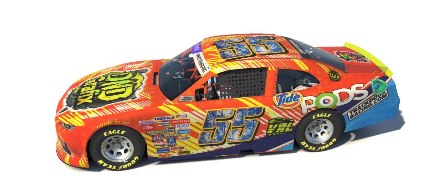 Preview of Tide Pods 55 Xfinity Chevy by Ricky Whittenburg