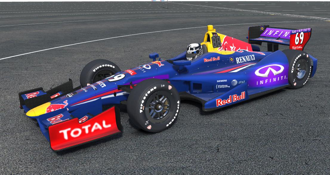 Preview of Indycar Dallara DW12 Redbull by Kent Walker