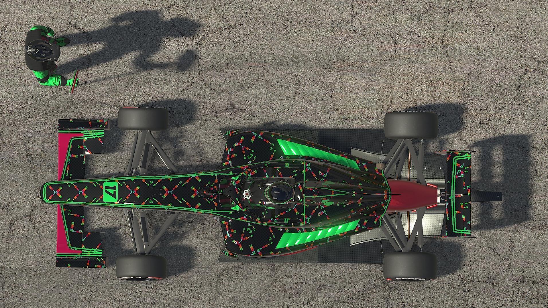 Preview of 24S2 SFL Neon - Atomic Racing Livery by Robert Ridgway