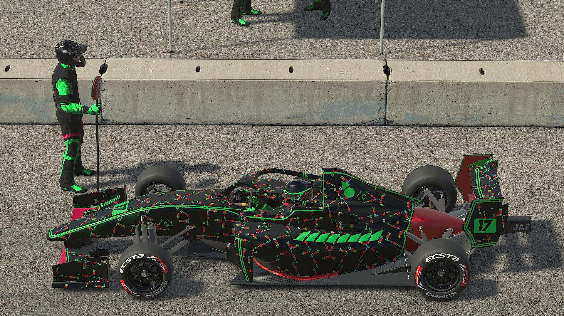 Preview of 24S2 SFL Neon - Atomic Racing Livery by Robert Ridgway