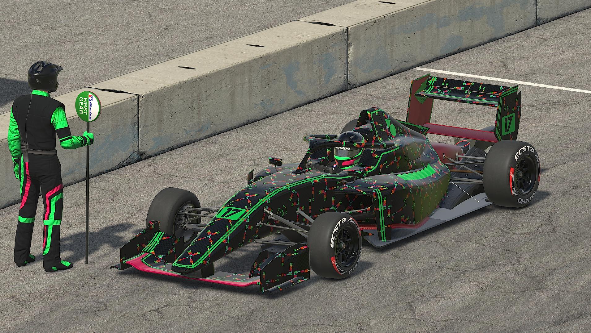 Preview of 24S2 SFL Neon - Atomic Racing Livery by Robert Ridgway