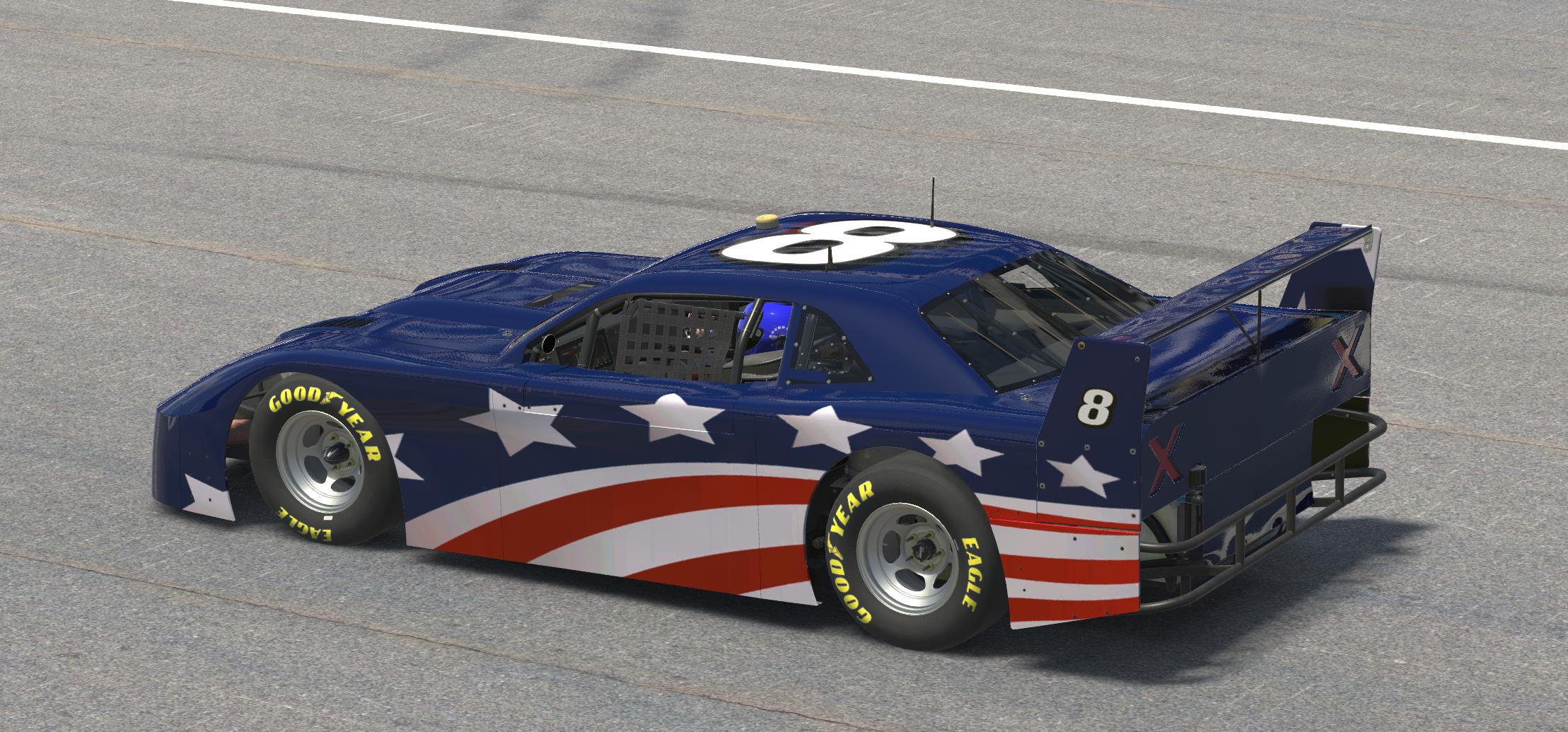 SRX American flag by Billy Stanley - Trading Paints