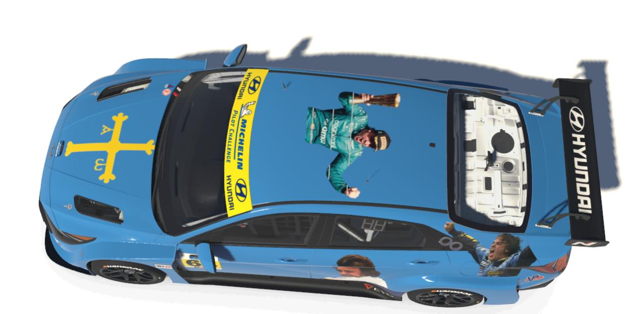Preview of Fernando Alonso - Hyundai Elantra N TC by Albert Llimós