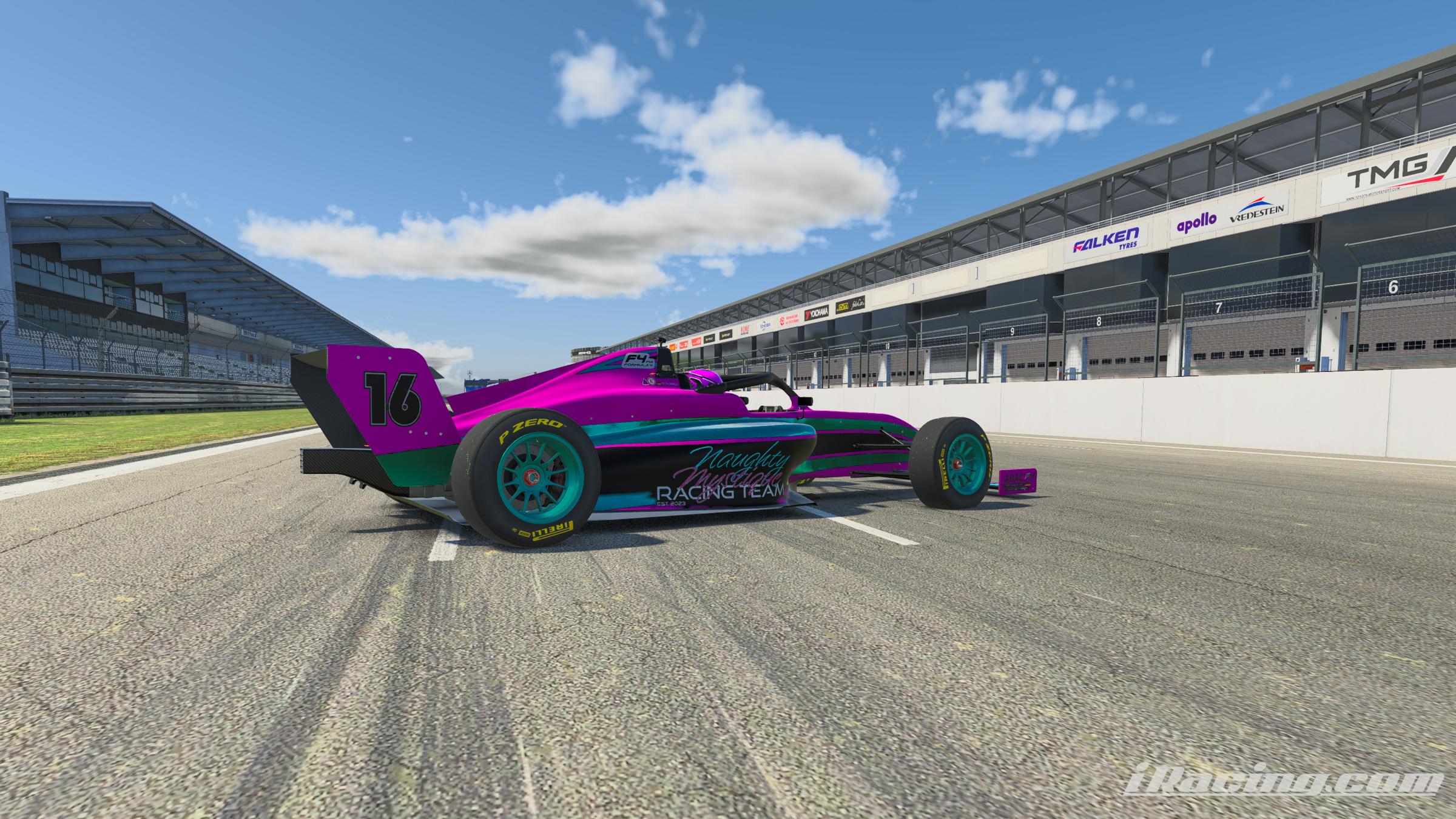 Preview of FIA F4 - Naughty Mystique Racing - Fictional Livery by Maik Schimko