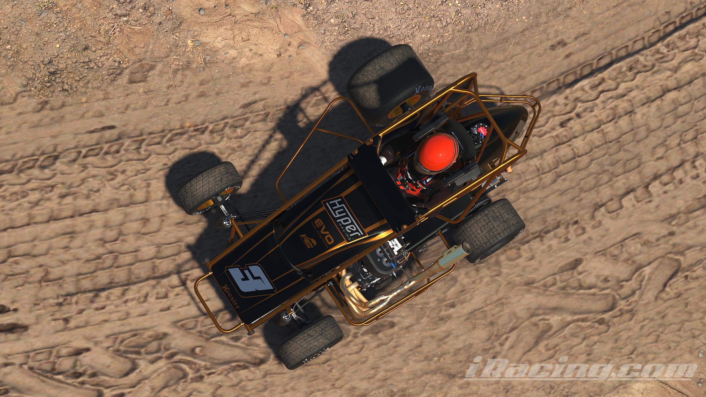 HyperRacing Dirt Micro Sprint v2F 2024 gold TP by Doyle Lowrance ...