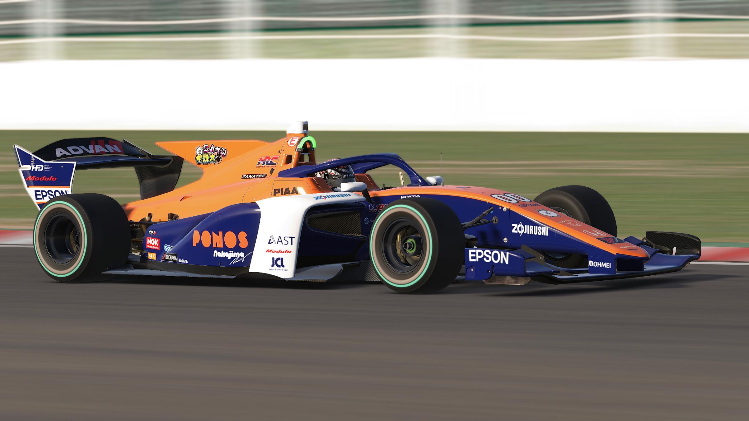 2024 #65 PONOS Nakajima Racing (Honda) by Maximilian Zinke