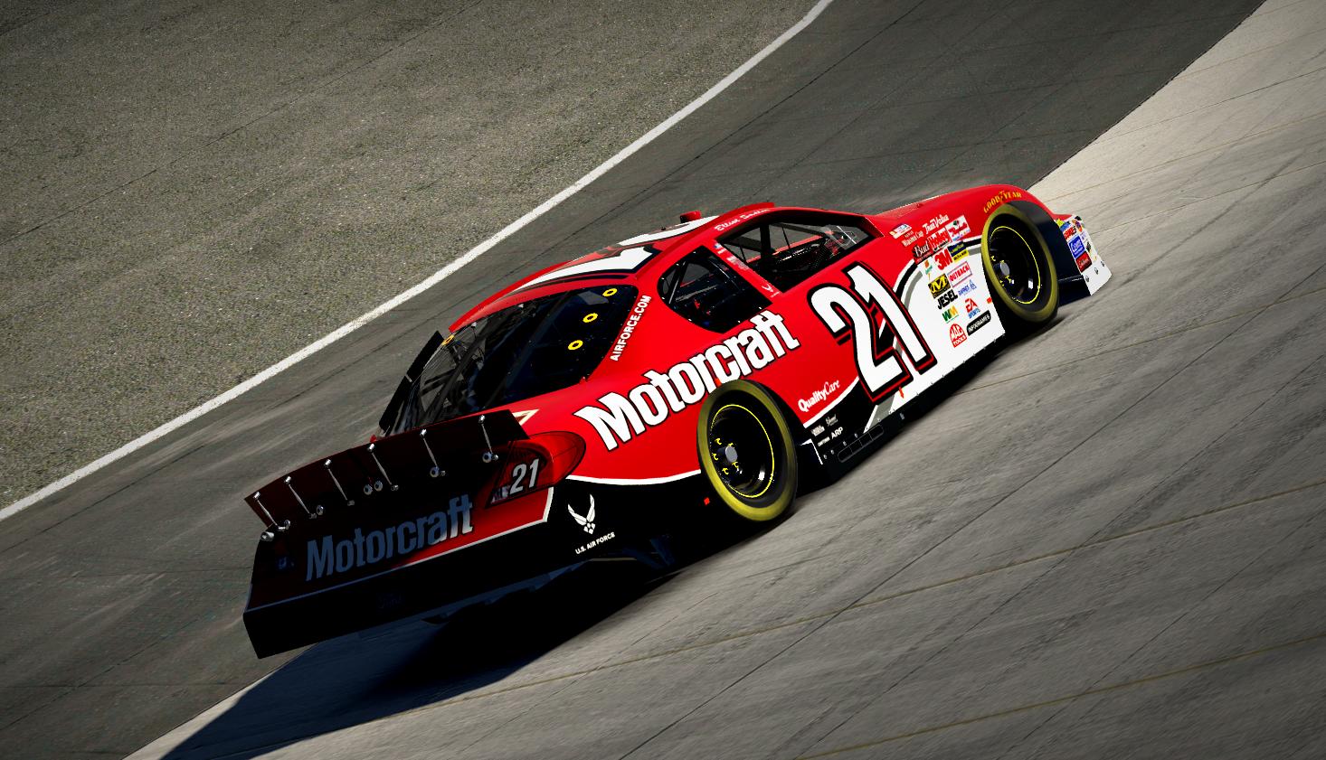 Preview of Elliott Sadler 2001 #21 Ford Motorcraft Ford Taurus by Lane Sanders