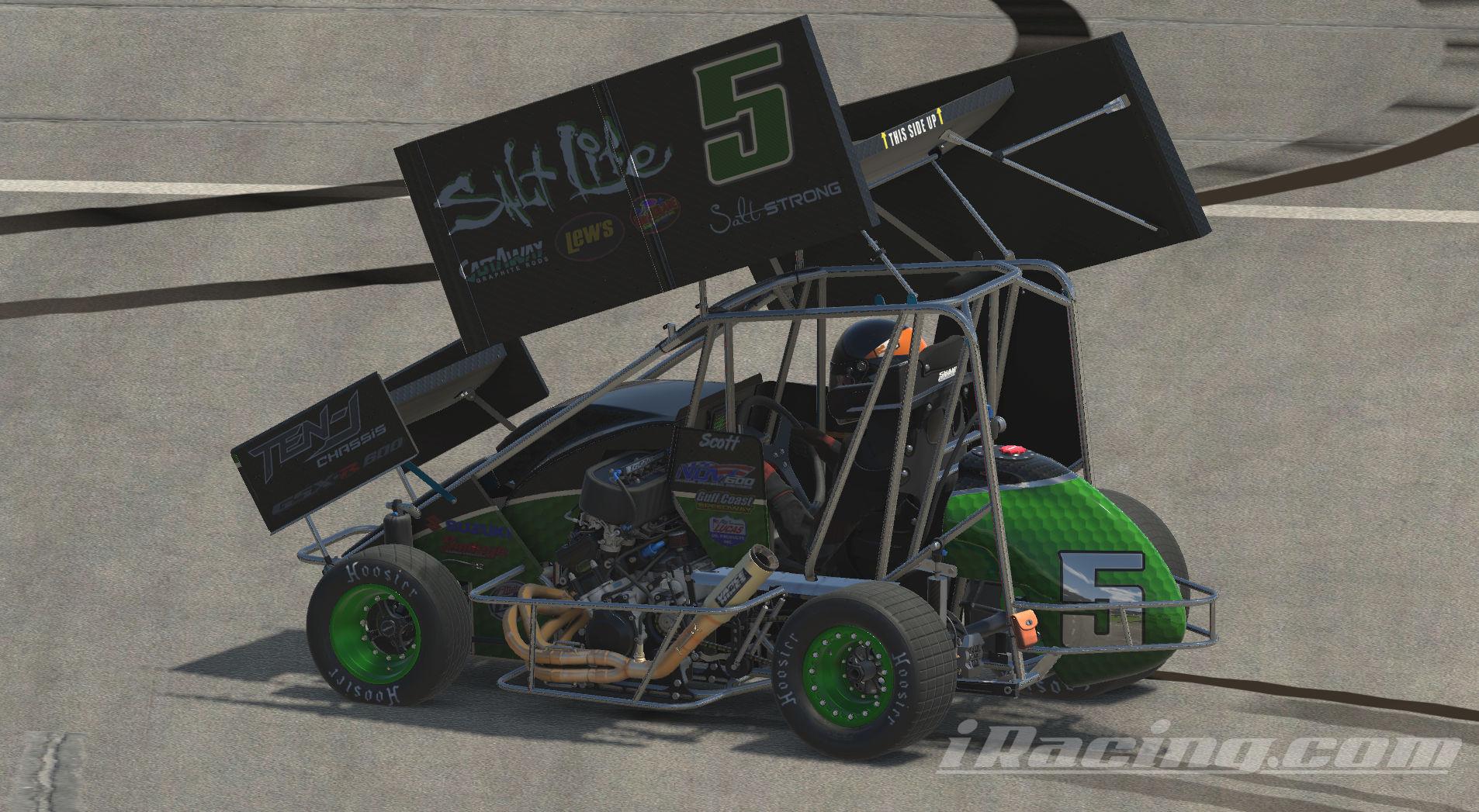 Preview of #5 SALT LIFE Dirt Micro Sprint by Scott Van Ness