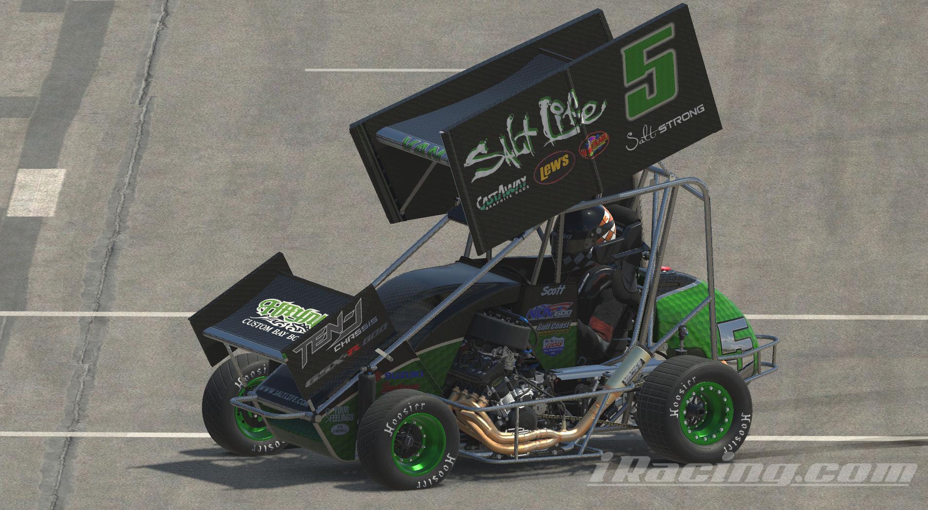 Preview of #5 SALT LIFE Dirt Micro Sprint by Scott Van Ness