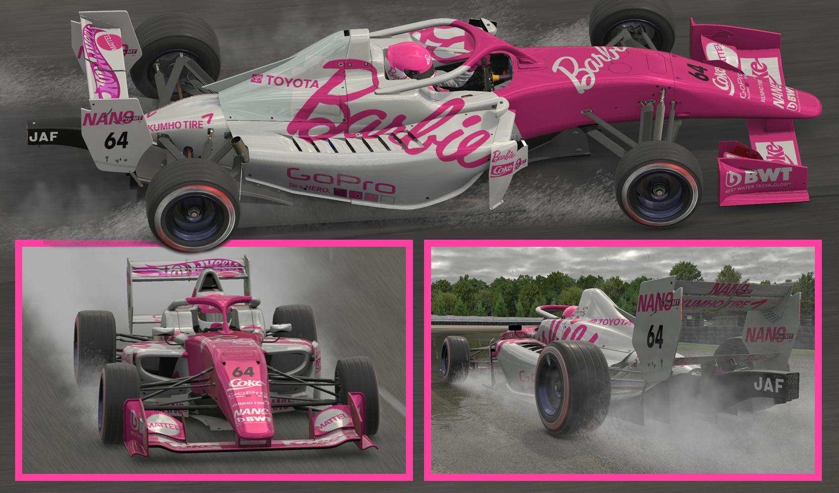 Preview of Super Formula Light Barbie by Clyde Coman