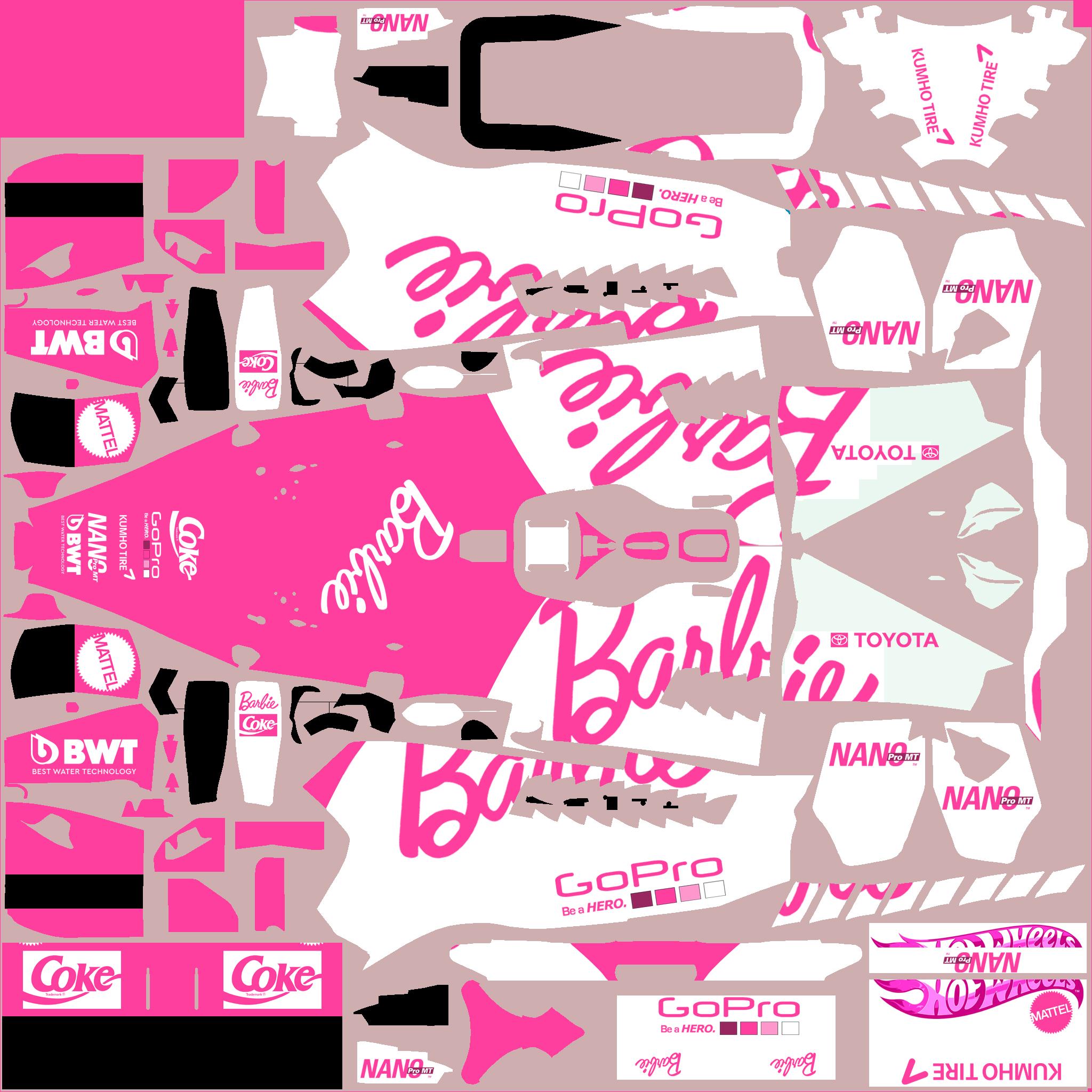 Preview of Super Formula Light Barbie by Clyde Coman